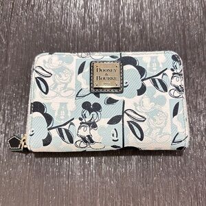 Disney Dooney & Bourke Mickey Geo Floral Wallet - Spring 2017
